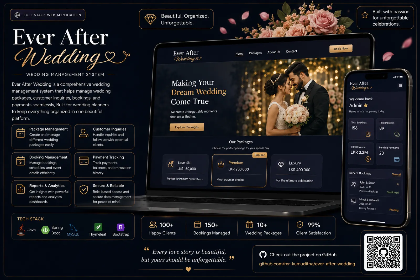Ever After Wedding — Wedding planning and management platform